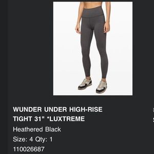 Lululemon grey leggings